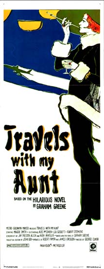 Travels with My Aunt US Insert movie poster