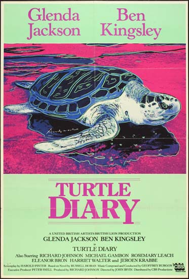 Turtle Diary UK One Sheet movie poster