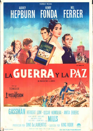 War and Peace Argentinian One Sheet movie poster