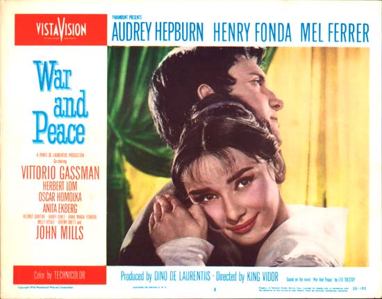 War and Peace US Lobby Card number 3