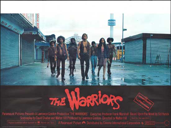 Warriors, The UK Quad movie poster
