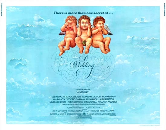Wedding, A US Half Sheet movie poster