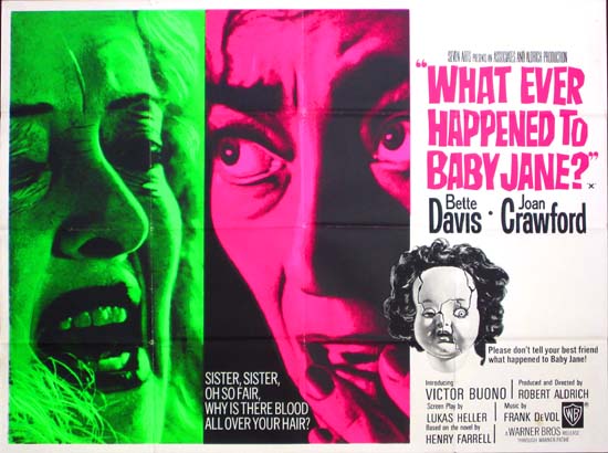 What Ever Happened to Baby Jane UK Quad movie poster