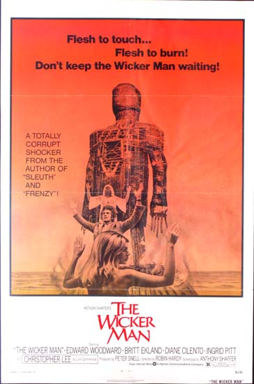 Wicker Man, The US One Sheet movie poster