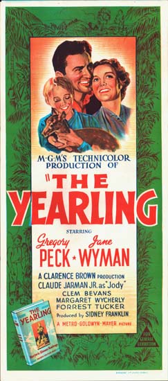 Yearling, The Australian Daybill movie poster