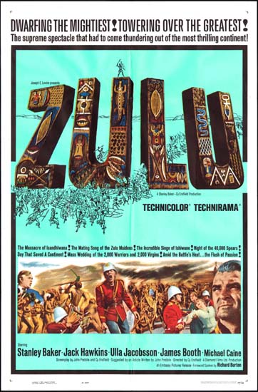 Zulu US One Sheet movie poster